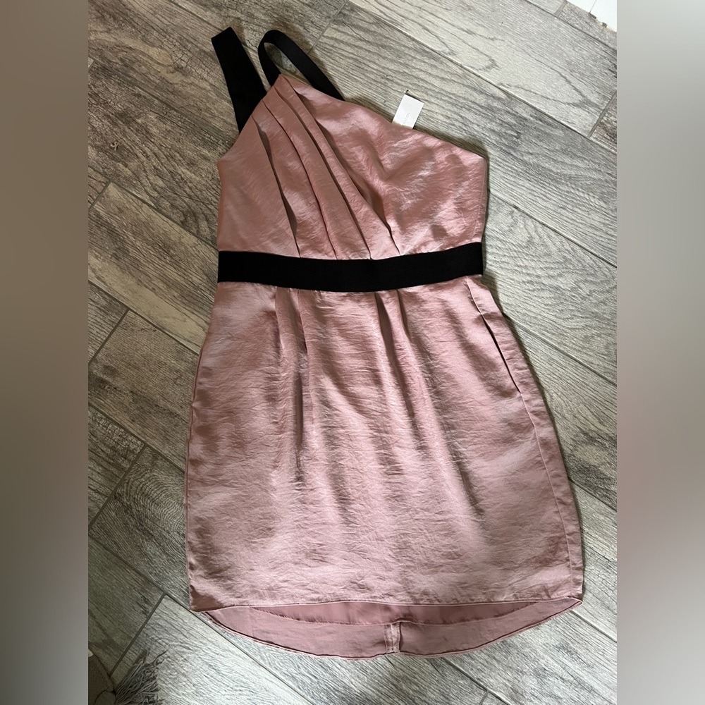 NWT BCBGeneration One-Shoulder Dress